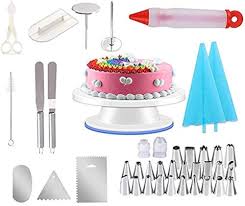 مجموعة أدوات تزيين الكيك