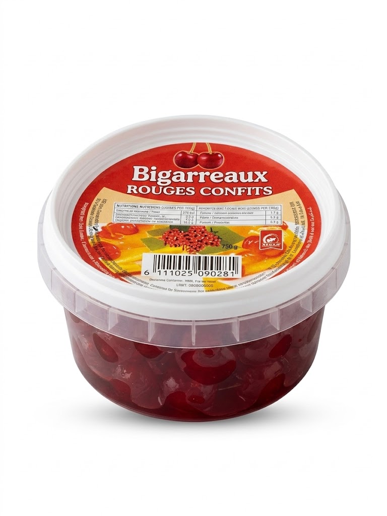 فاكهة معسلة بالسكر