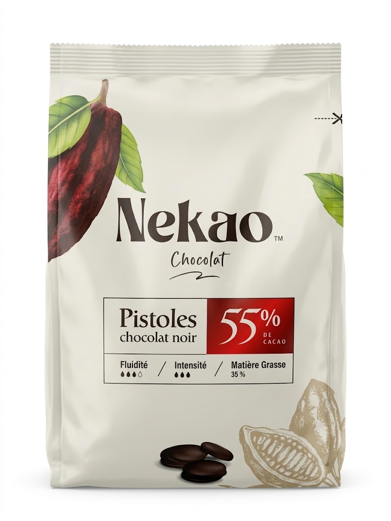شكولاطة سوداء nekao 55%